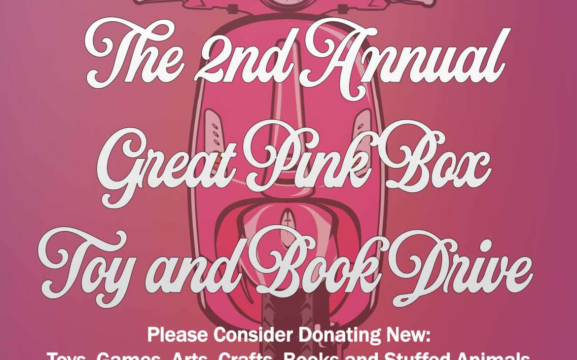 The Great Pink Box Toy Drive Returns — Bigger Than Ever!
